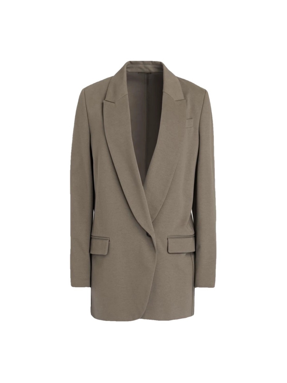 NWTS Retails $1875 Brunello cucinelli Single-breasted taupe blazer, Tailored cut